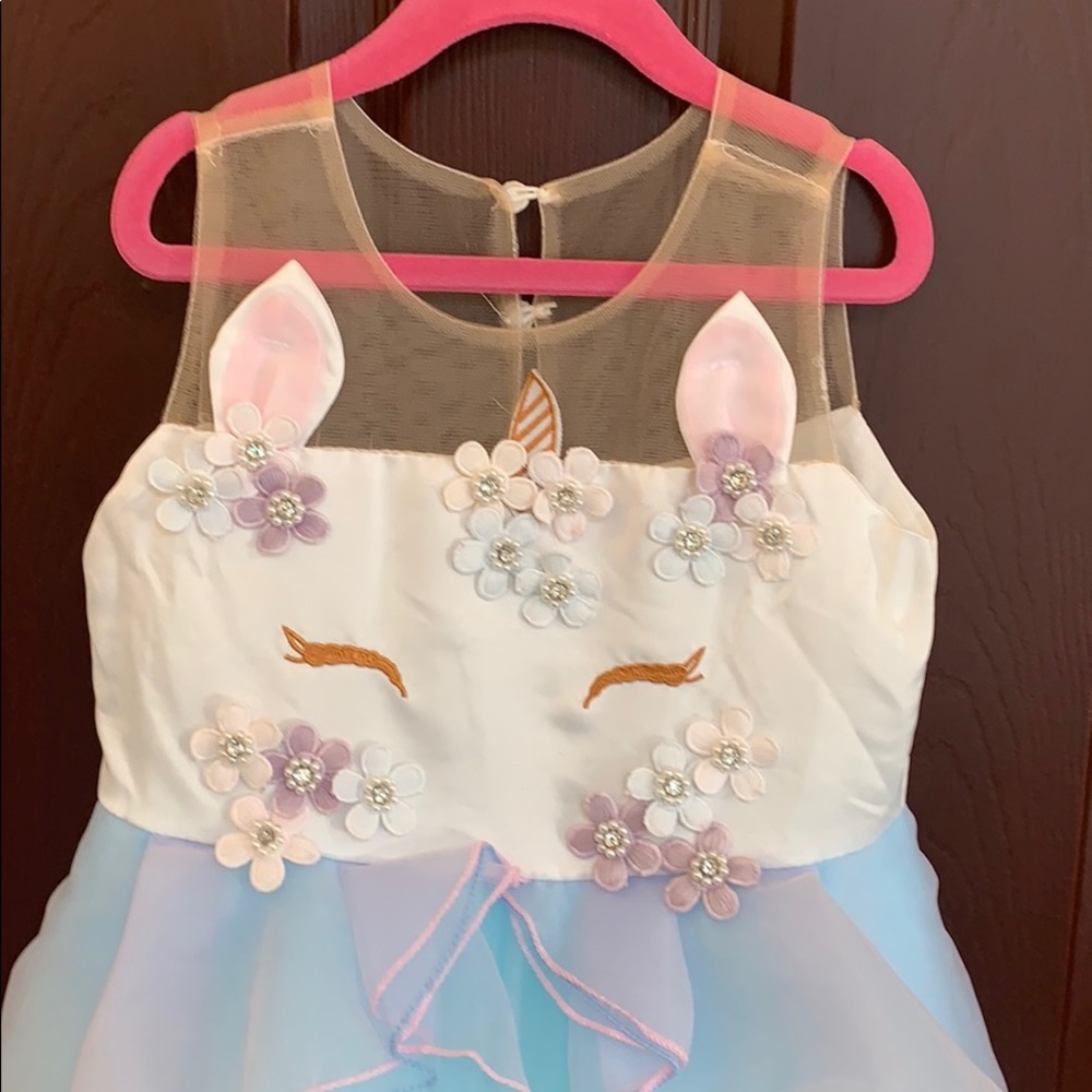 Girls Unicorn Dress